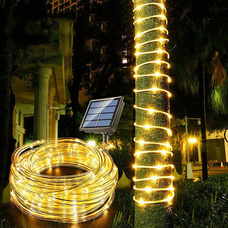 Guirlande Lumineuse LED Solaire 22mètres