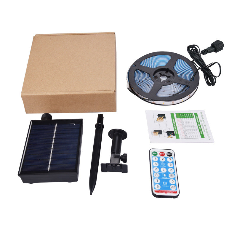 Bande LED solaire 10 mètres (multicolore)