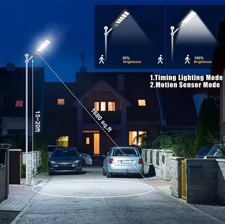 Lampadaire solaire 1000W
